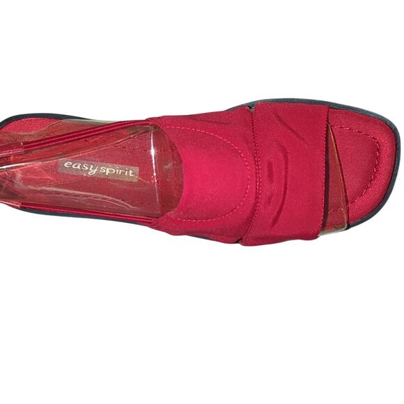 Easy Spirit Red Fabric Sandals – Size 9! - Picture 2 of 6